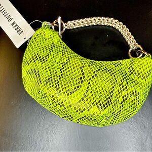 Neon Green Mini Handbag